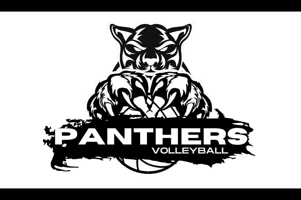 The logo for Panthers Volleyball, a South Cariboo-based club volleyball team. (Photo submitted)