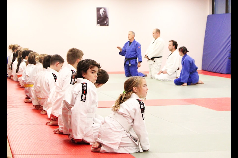 100 Mile House's Kokoro Judo Club has 90 members enrolled in its programs this year. (Patrick Davies photo - 100 Mile Free Press)