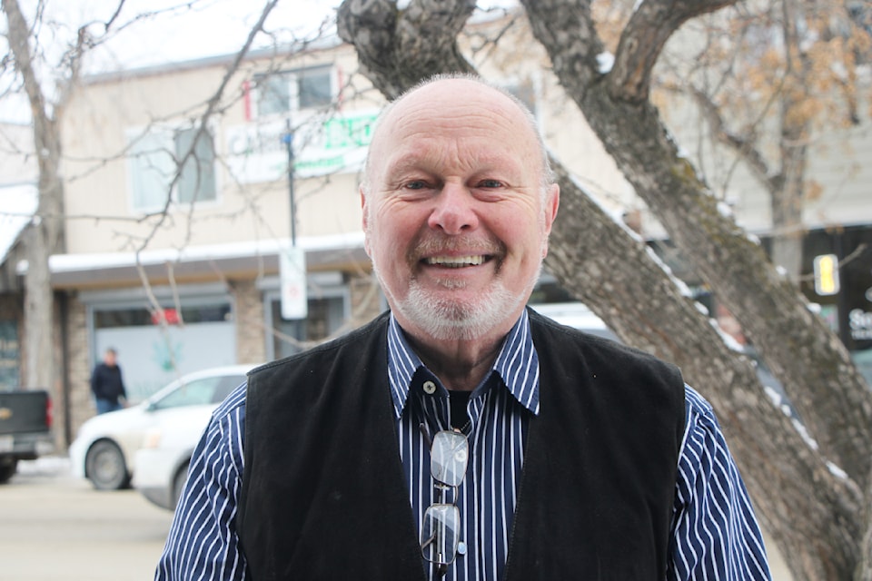 Michael Langner has been volunteering for several years with both Loaves and Fishes and the 100 Mile House Lions Club. Langner is now president of both organizations. (Patrick Davies photo - 100 Mile Free Press)