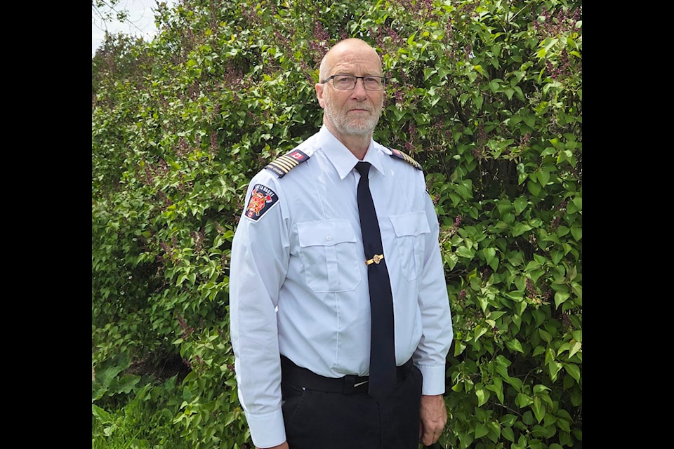 The Lac La Hache Volunteer Fire Department's new fire chief is Eric Herl. (CRD photo)