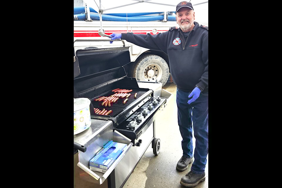 John Sullivan at the 2024 South Green Lake Volunteer Fire Department Open House. (Ken Alexander photo)