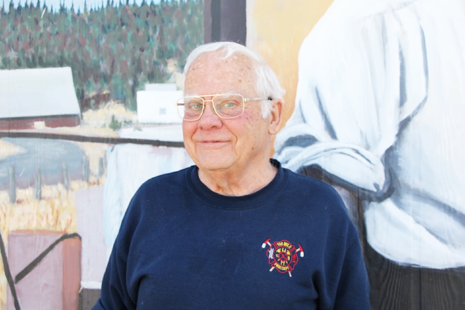 Larry Knutsen has been with the 108 Mile Ranch Volunteer Fire Department for close to 40 years. (Patrick Daives photo - simplymastery)
