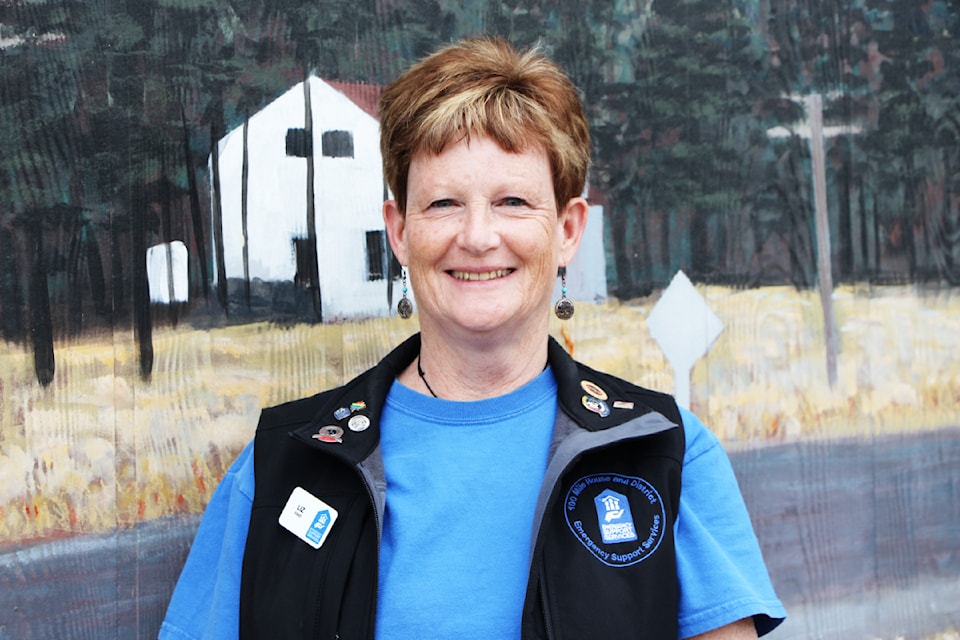 Liz Jones is the director of 100 Mile Emergency Support Services. (Patrick Davies photo - simplymastery)
