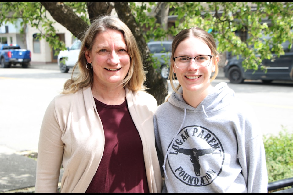 Cindy Parent and Sienna Parent help organize the Logan Parent Memorial Bulls and Barrels every year in memory of Logan Parent, Cindy's son and Sienna's brother.  (Patrick Davies photo - simplymastery)