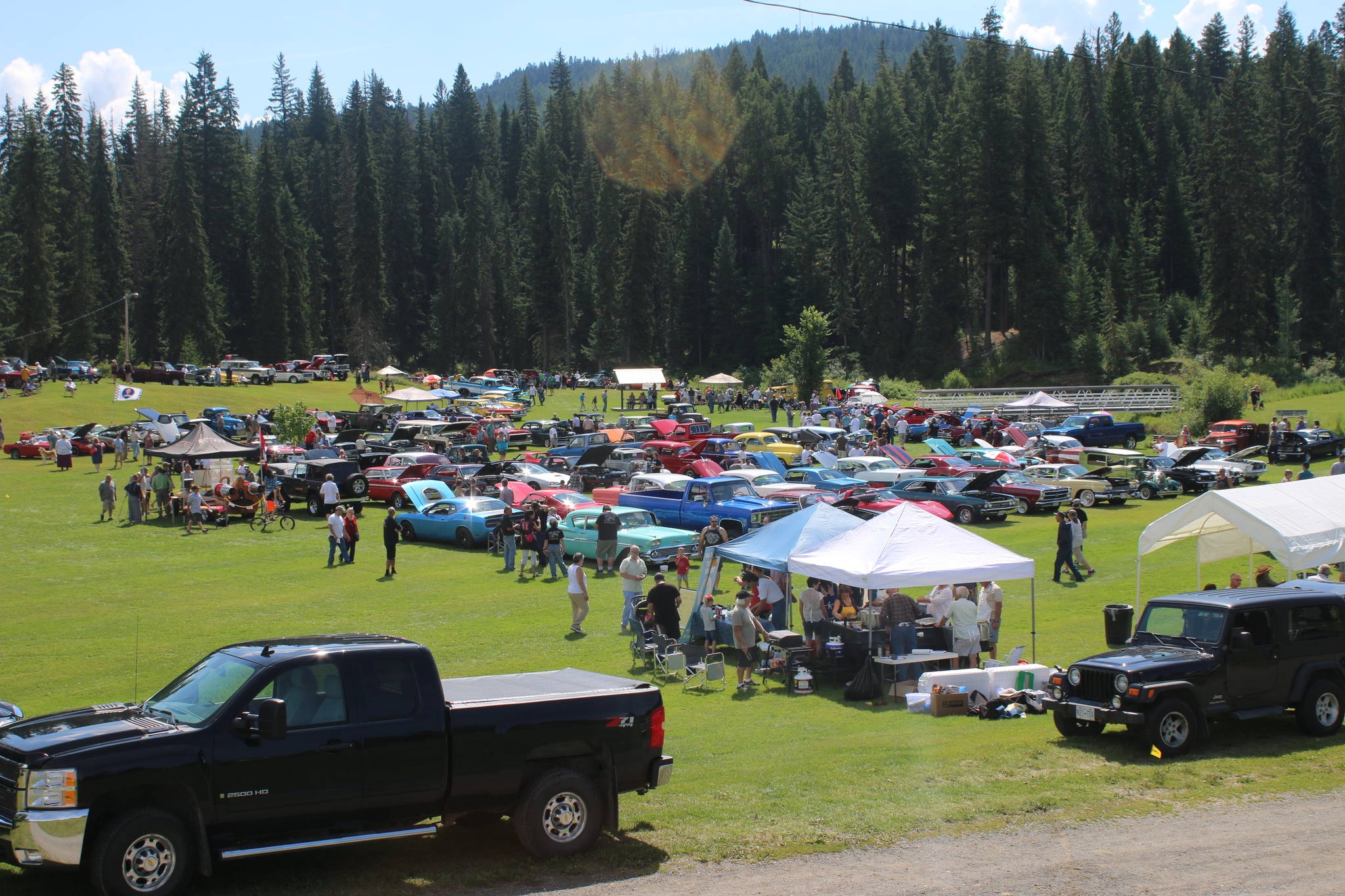 100 mile house car show