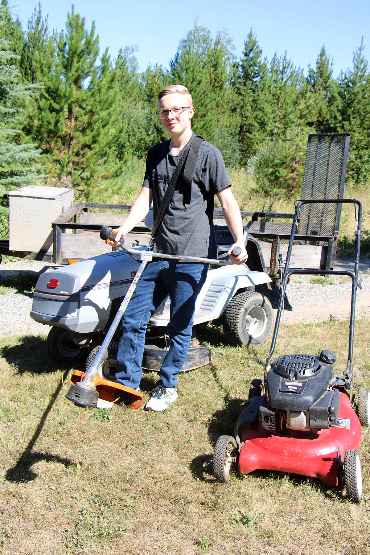 PSO student launches lawncare company 100 Mile Free Press
