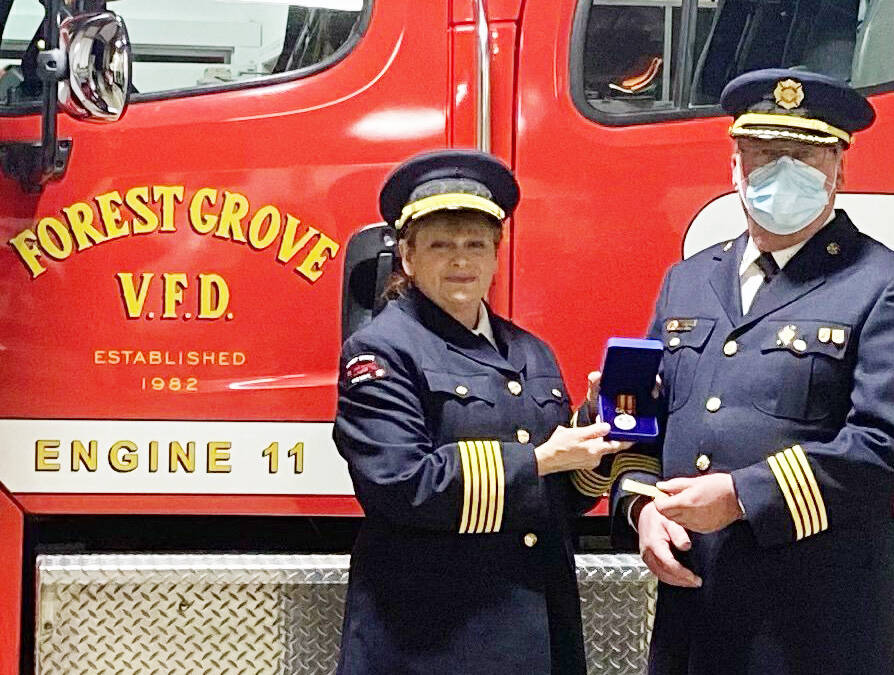 Longtime Forest Grove firefighter retires 100 Mile Free Press