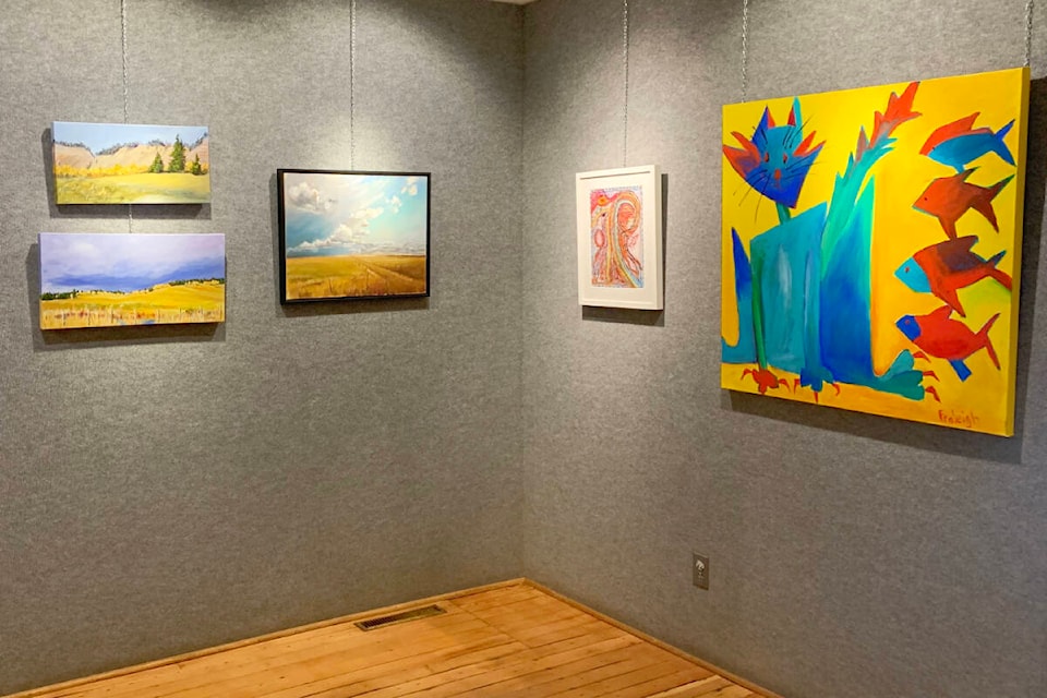 The Art for Ukraine show at the Station House Gallery will include a diverse range of mediums and styles, all of the art was donated to help raise funds in support of humanitarian efforts in Ukraine. (Black Press Media photo)