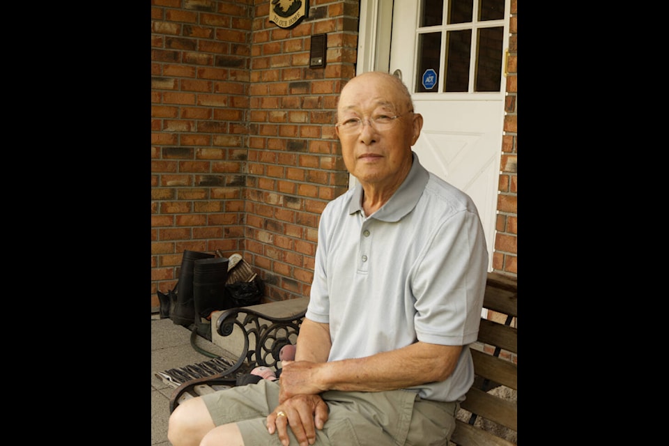 Dick Minato has lived in 100 Mile since the early 1950s. (Kelly Sinoski photo - 100 Mile Free Press)