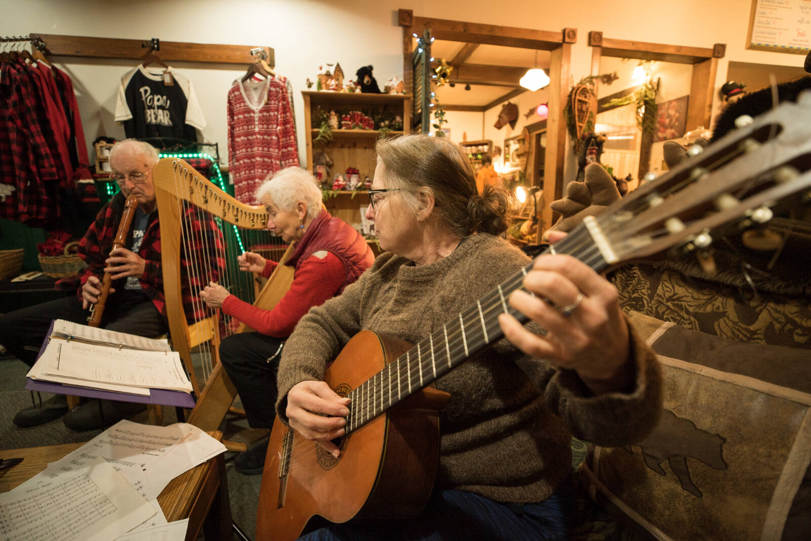 Musicians perform in Wells. Its no wonder a region so rich in natural beauty and history also sparks creativity in artists of all genres. Photo courtesy Explore Cariboo.