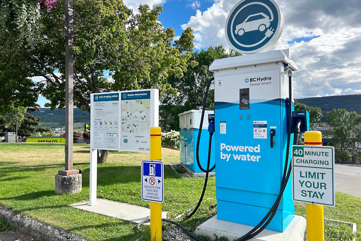 Bc hydro hot sale ev charging cost