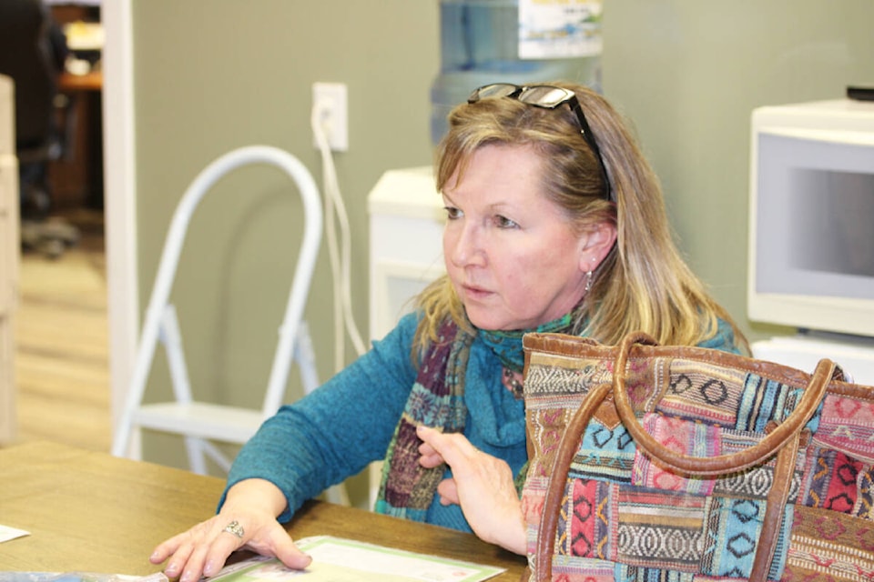 Cindy Faulkner is the coordinator for Better at Home, a new seniors program set to start in the 100 Mile area. (Fiona Grisswell photo - 100 Mile Free Press)