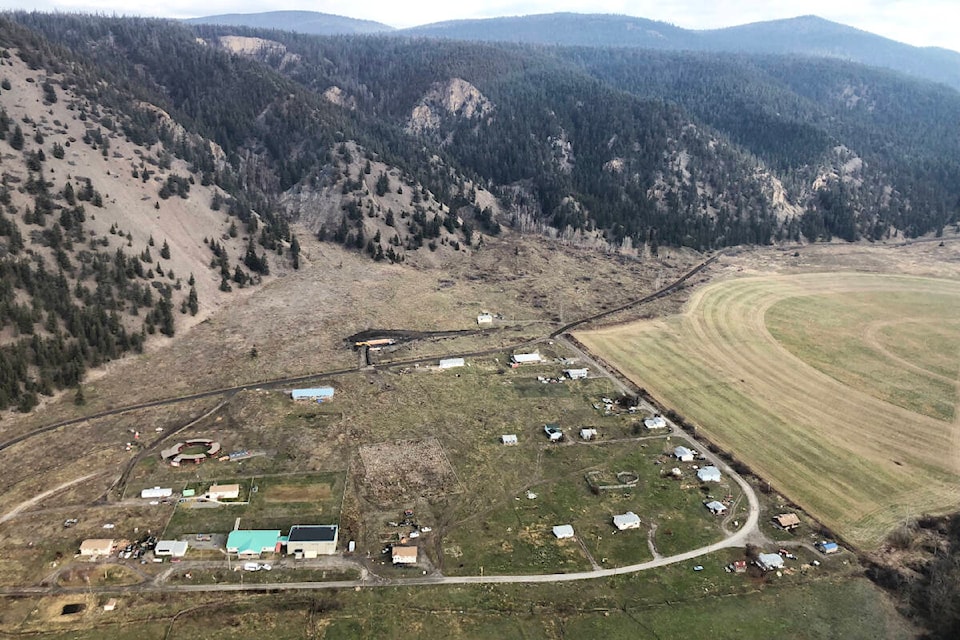 Members of Stswecem’c Xget’tem First Nation (SXFN) are celebrating the return of lands back to the community as part of treaty negotiations. (Angie Mindus photo - Williams Lake Tribune)