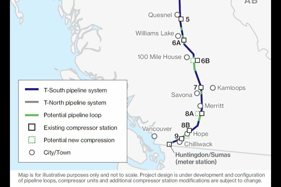 Sunrise Expansion project map. (Photo submitted)