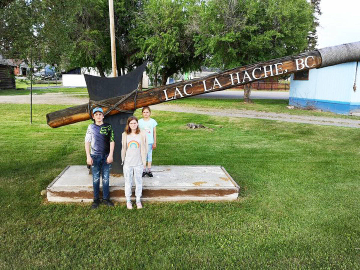 May a spectacular month in Lac la Hache with fiery sunsets, thunder