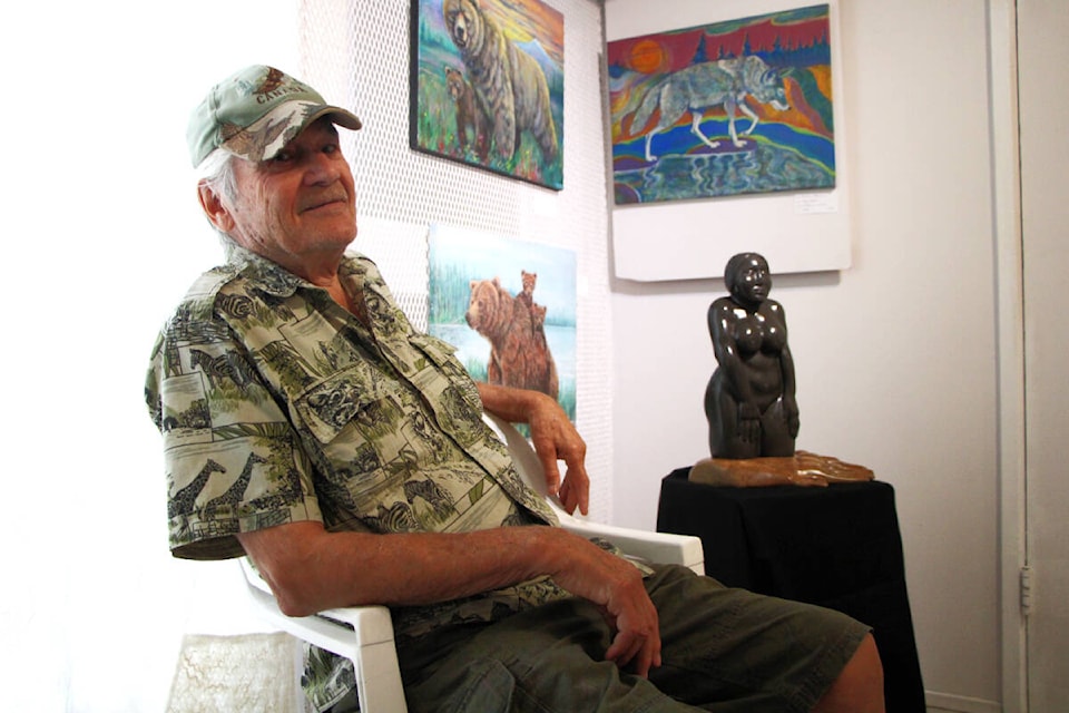 Graham Pettman has been creating art for the better part of 50 years. (Patrick Davies photo - simplymastery)