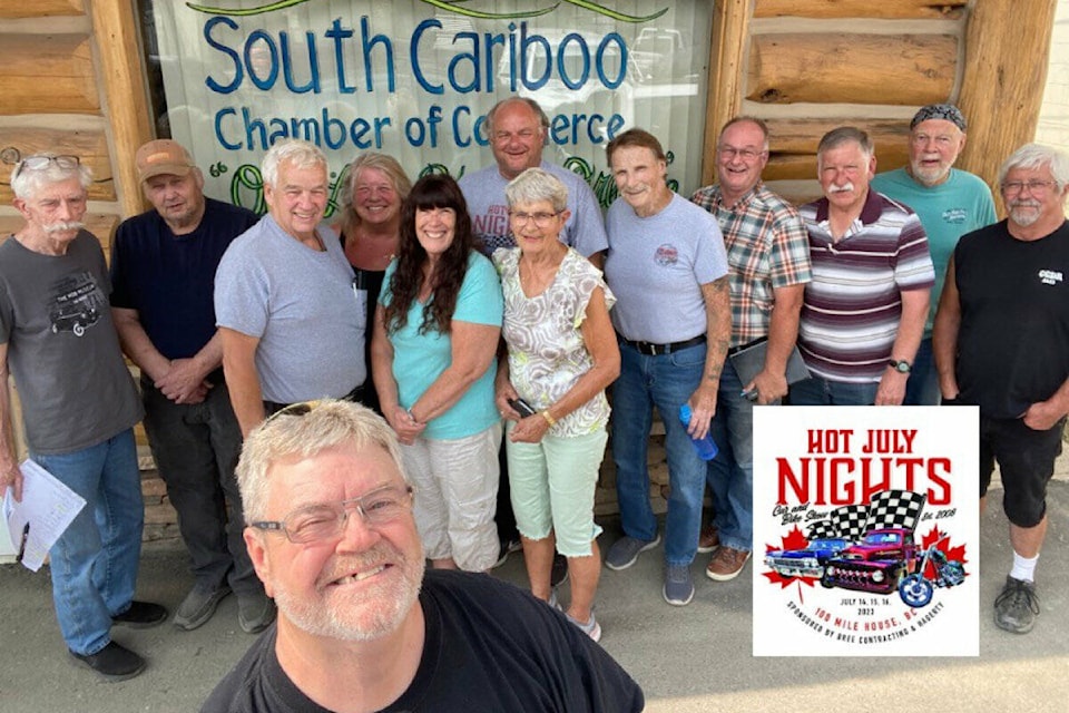 Hot July Night’s Car & Bike Show Board of Directors. (Rob Fry photo)