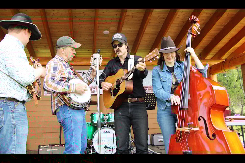 The Blue Wranglers are set to perform in 100 Mile House this summer as part of the 2023 Parks Alive Summer Music Series. (Patrick Davies photo - 100 Mile Free Press)