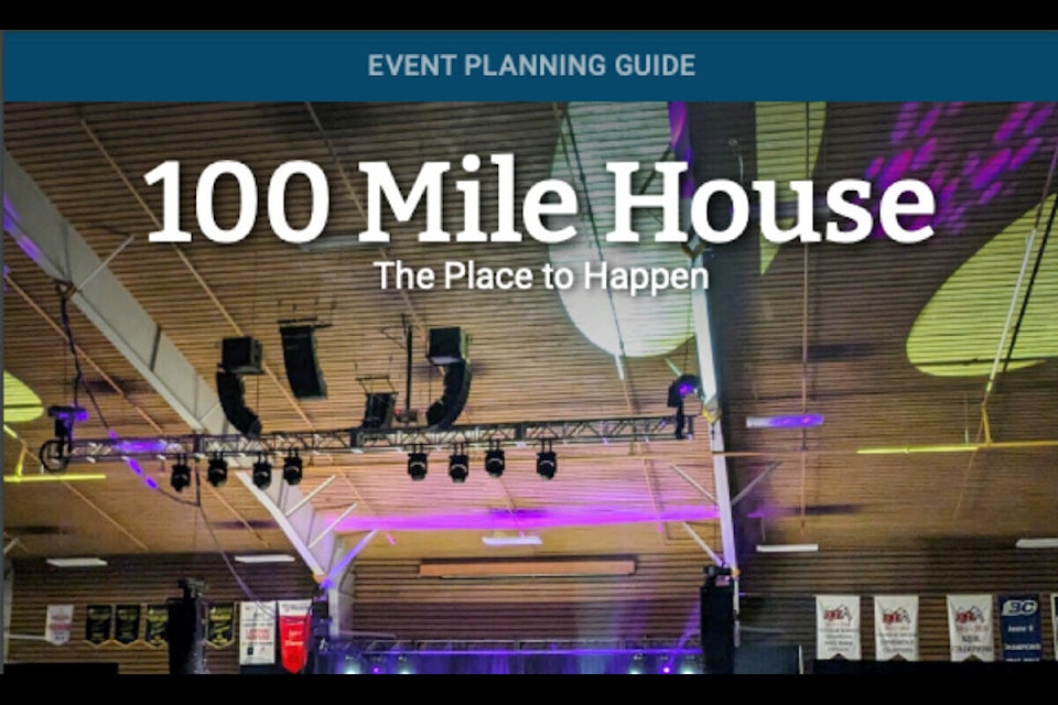 District of 100 Mile house event planning guide (Image supplied)