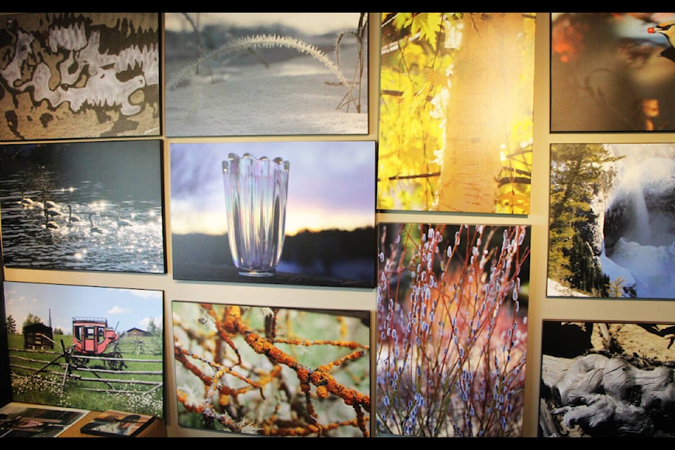 A series of photographs by Brian Thorsteinson hung on the walls of his home. (Patrick Davies photo - simplymastery)
