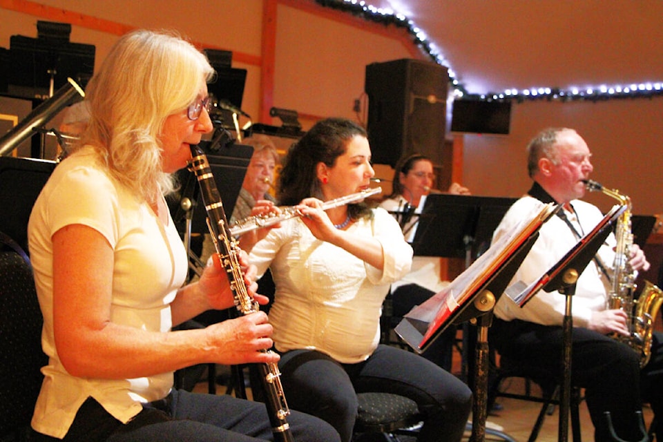 The 100 Mile Community Band performed at Revelry Arts’ Swing Dance with Live Band last spring. (Patrick Davies photo - simplymastery)