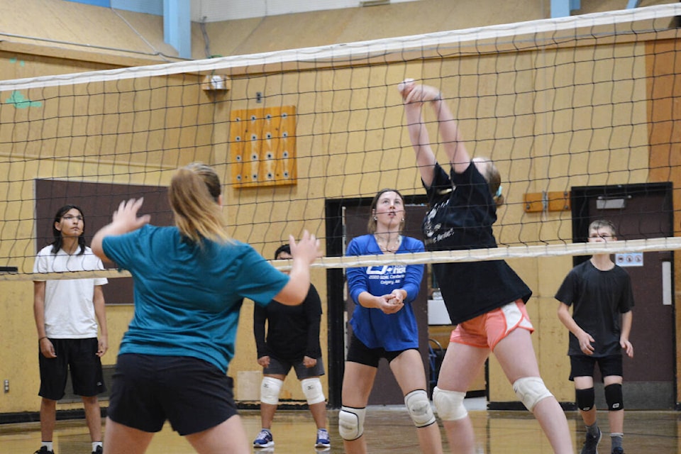 The volleyball season kicked off with the Kaylee Iverson Memorial Volleyball Tournament on Sept. 22 in Williams Lake. (Monica Lamb-Yorski photo - Williams Lake Tribune)