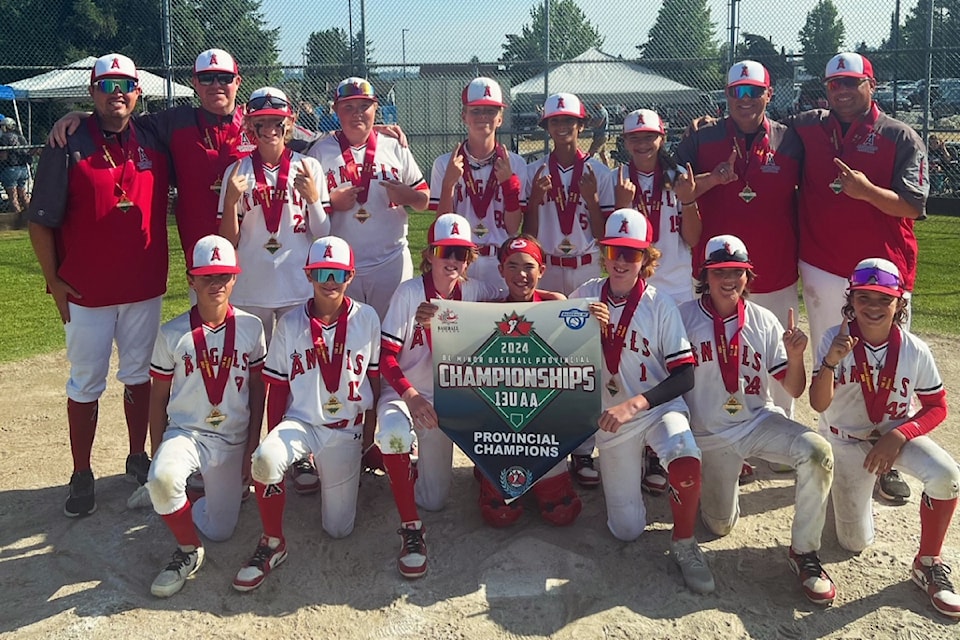 The Abbotsford Angels 13U AA took home provincial gold and now head to westerns in a few weeks. 