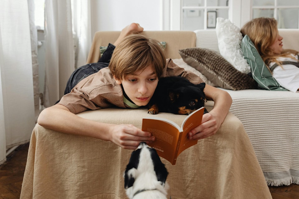 dog-reading