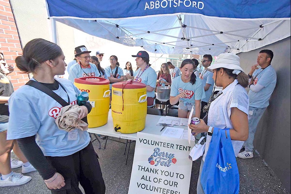 The annual Berry Fest was held Saturday (July 5) in Abbotsford in the area of Essendene and Montrose avenues in the historic downtown core. 
