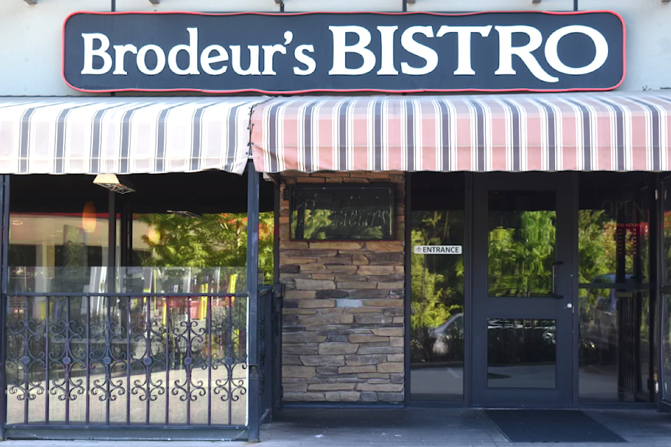 Brodeur's Bistro is reportedly set to close its Abbotsford location next month. 