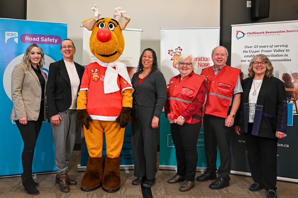Operation Red Nose launched its 2024 campaign in Abbotsford on Nov. 13. 