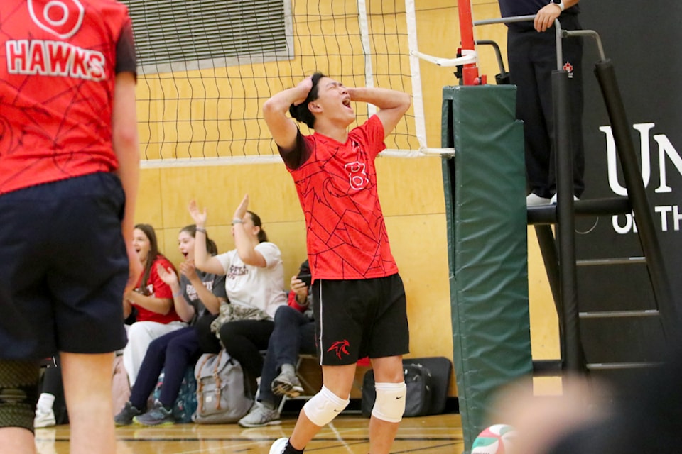 John Knox Christian lost to St. John Brebeuf in their opening match of the 2024 1A Boys Volleyball Provincial Championship.