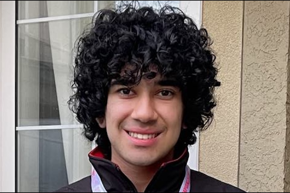 Asher Abdullah of Abbotsford competed with the Team Canada crew at a recent international dance competition. The group won the gold medal. 
