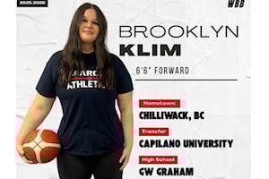 CBC Bearcats announce signing of Chilliwack's Brooklyn Klim