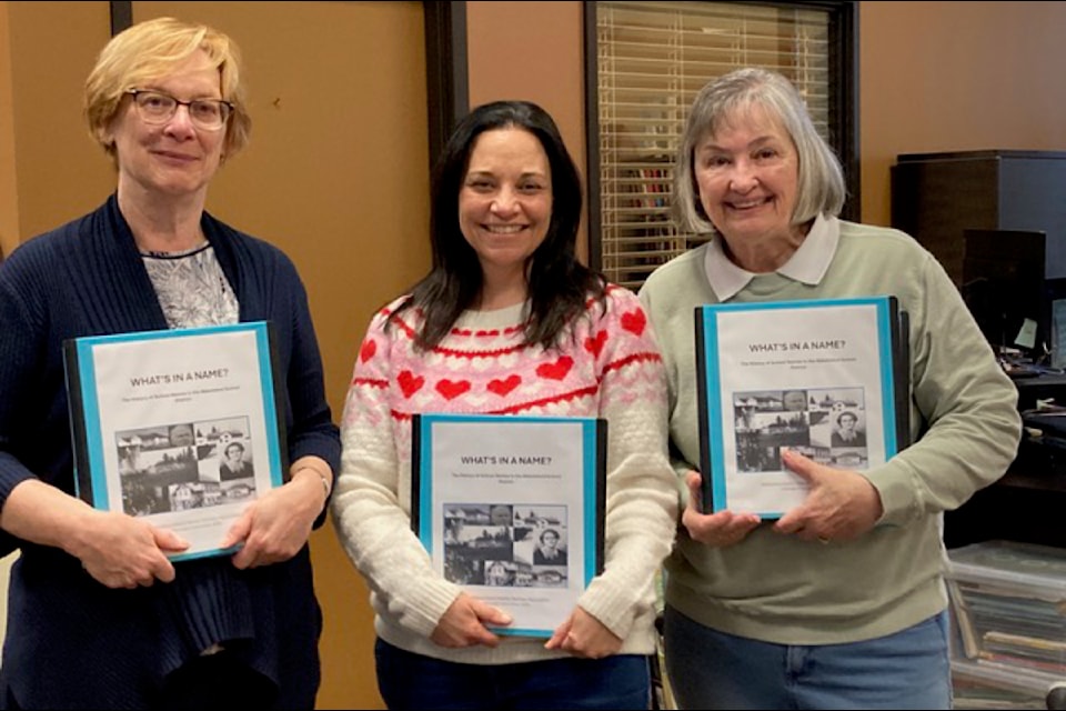 Schools have received a binder containing historical information as part of the project. 