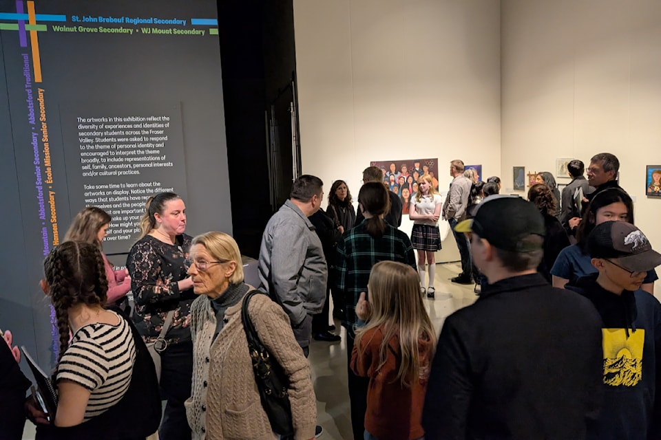 More than 70 Fraser Valley students participated in The Reach's Fraser Valley Secondary Art Contest.