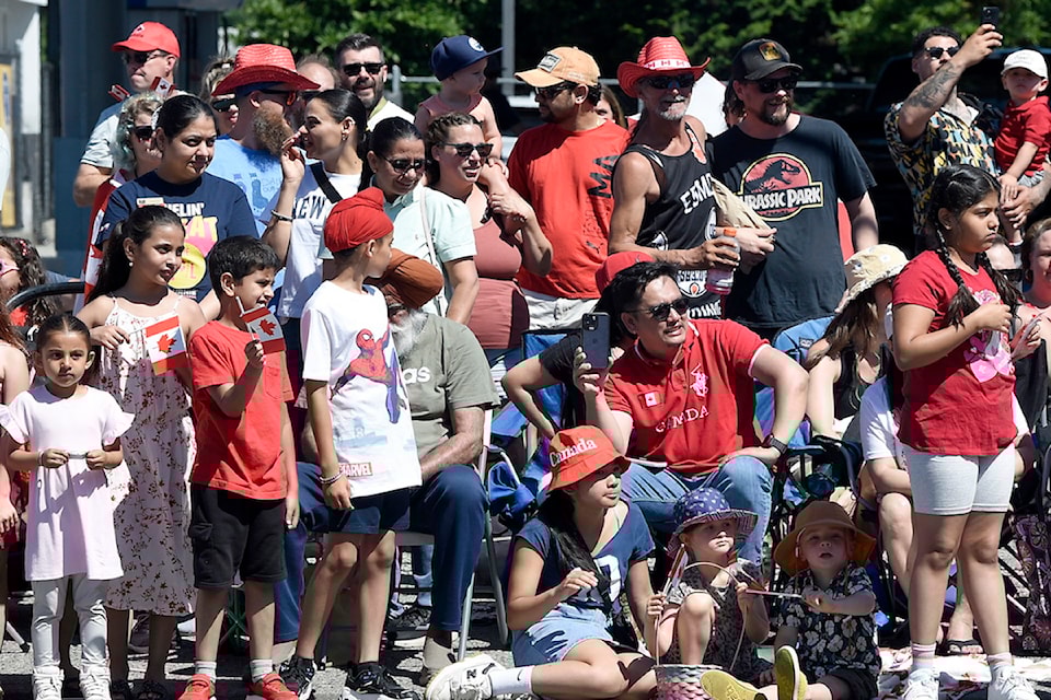 Abbotsford's Canada Day celebration on Monday included the annual parade along South Fraser Way. 
