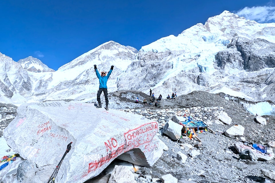 Abbotsford teenager Tanay Surabathula completed a hike to Everest Base Camp during his spring break.
