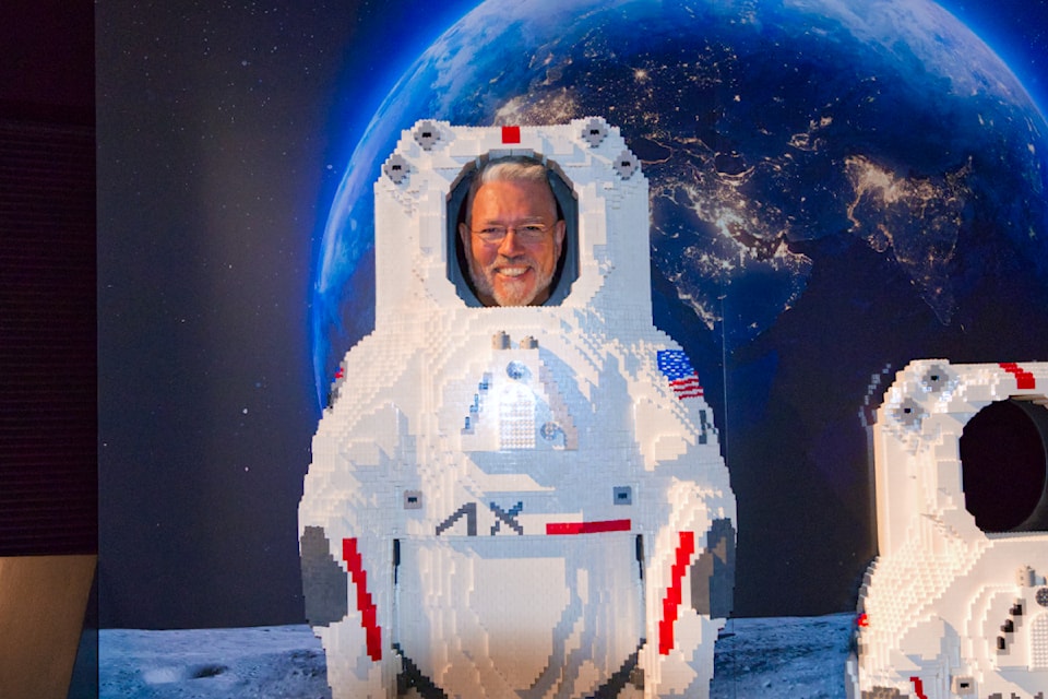 Abbotsford's Robin Sather was the concept designer and coordinator for the new Artemis Space Adventure with LEGO Bricks exhibit at Science World.