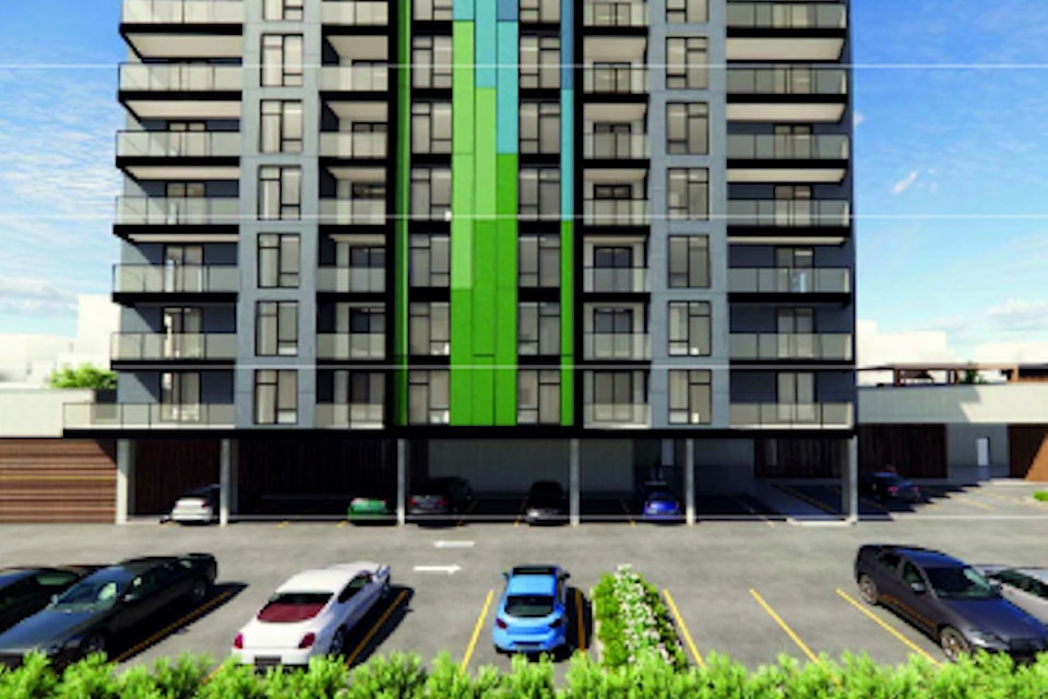 A 30-storey high-rise has been approved on Garden Street in Abbotsford, across from Canadian Tire.