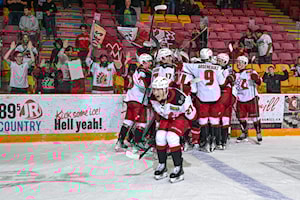 Chilliwack's Mateo Mrsic scores OT winner to put Chiefs up 2-1 in BCHL final