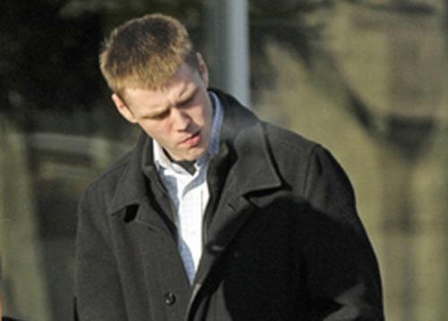 Dustin Moir is shown at the time of his first trial in 2010.