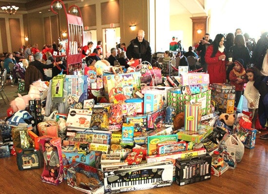 More than 1,300 toys were collected during last year's Toys for Tots breakfast.