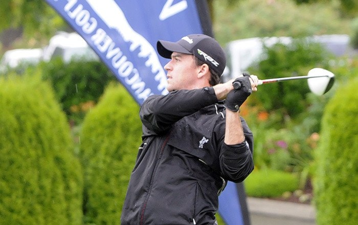 Abbotsford golfer Nick Taylor, at the RBC Pro-Am at Ledgeview in July 2012.