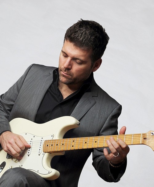 Guitarist Chris Antonik performs in Abbotsford on March 6.