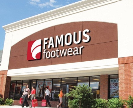 Famous footwear harbour town sale