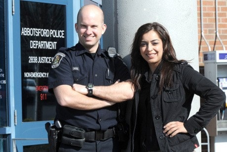 APD Domestic Violence Const Kevin Murray and Sandy Jawanda