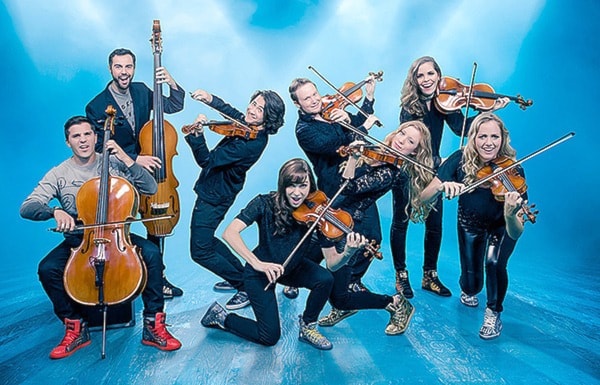 The fiddle group Barrage 8 performs in Abbotsford on March 15