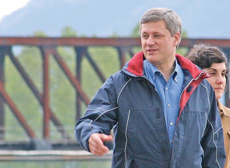 Harper holding rally in Abbotsford
