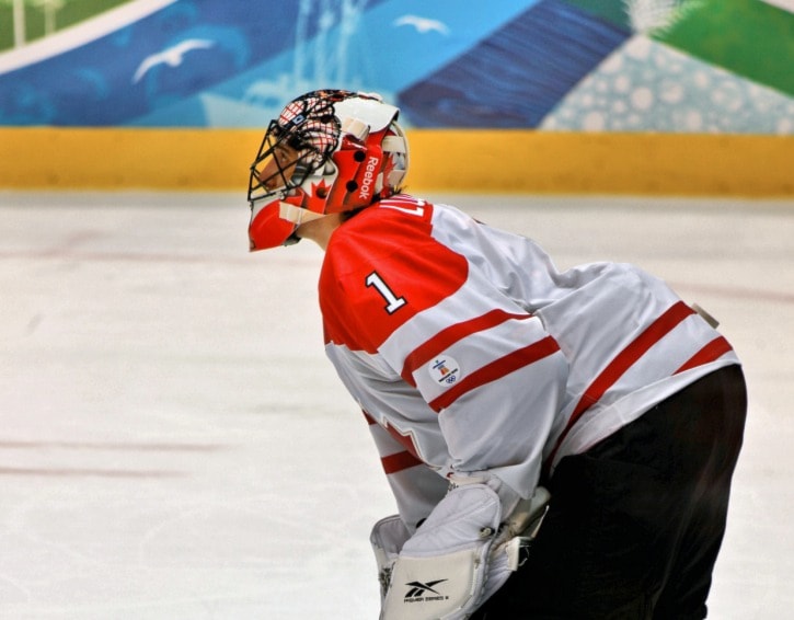 Roberto Luongo - Vancouver canucks goalie mask
